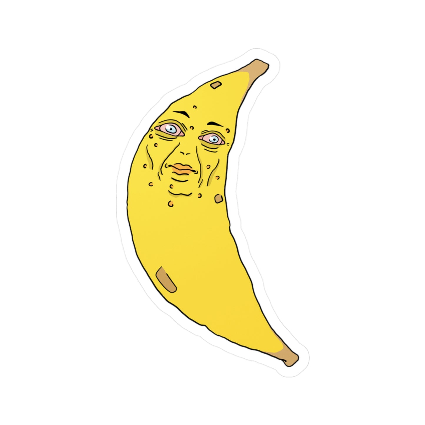 bananaman sticker